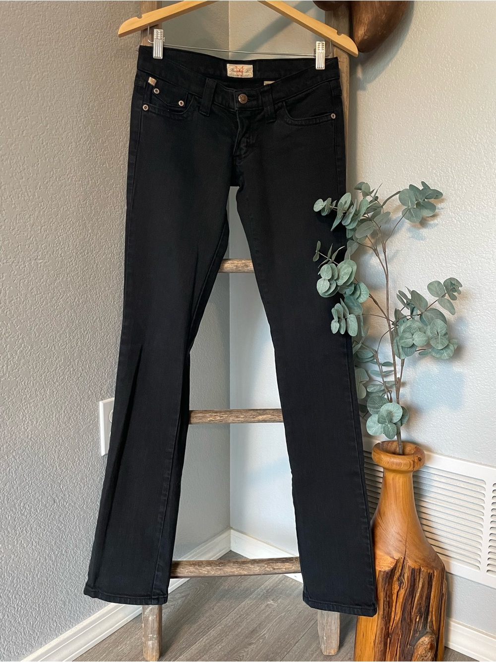 Frankie B. Black Flare Jeans